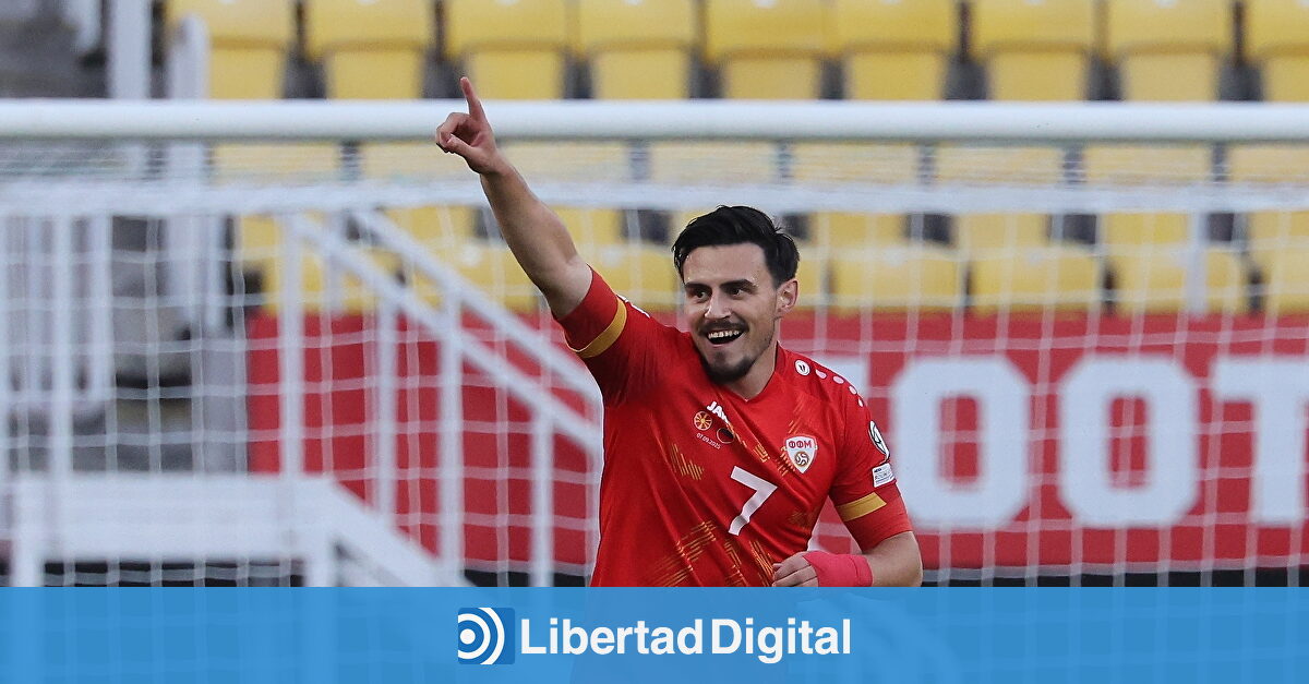 Golazo maradonaniano de Eljif Elmas en la goleada de Macedonia a Liechtenstein
