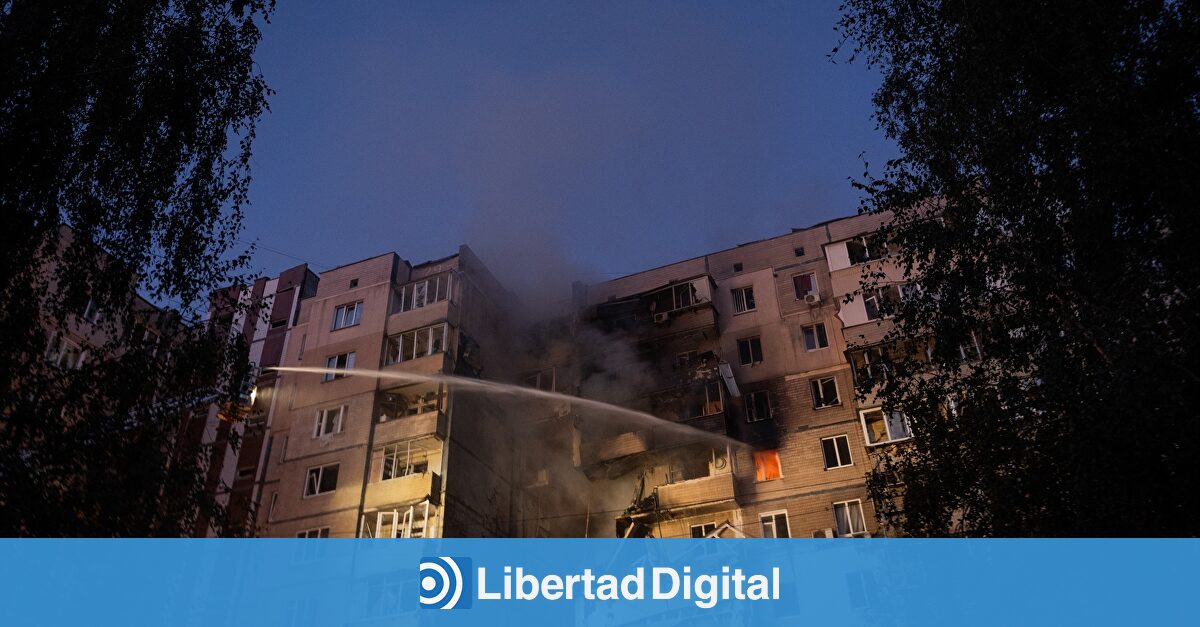 Ataque récord de Rusia con drones deja al menos tres muertos y alcanza por primera vez un edificio gubernamental en Kiev