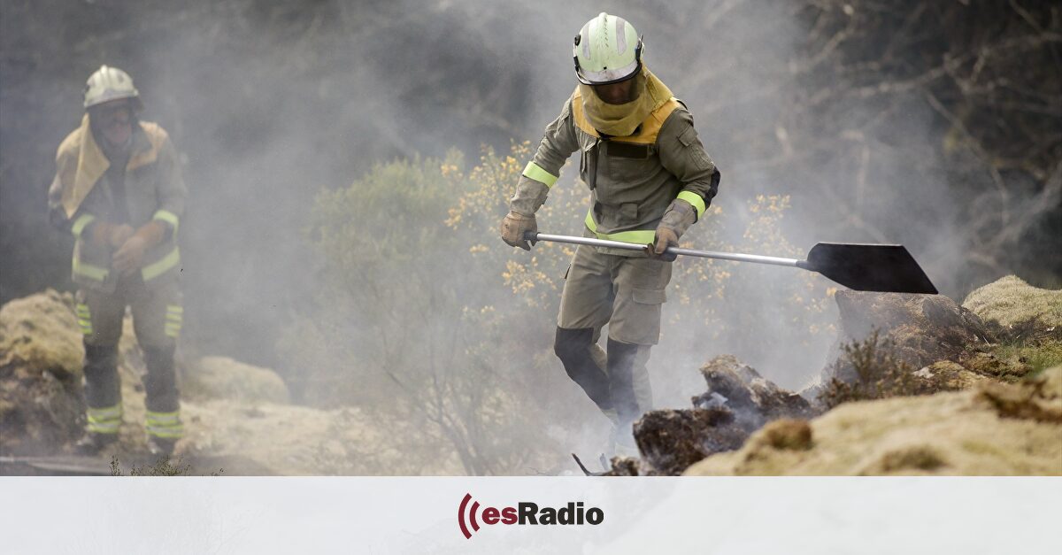 Continúa muy grave uno de los efectivos herido en los incendios de Ourense
