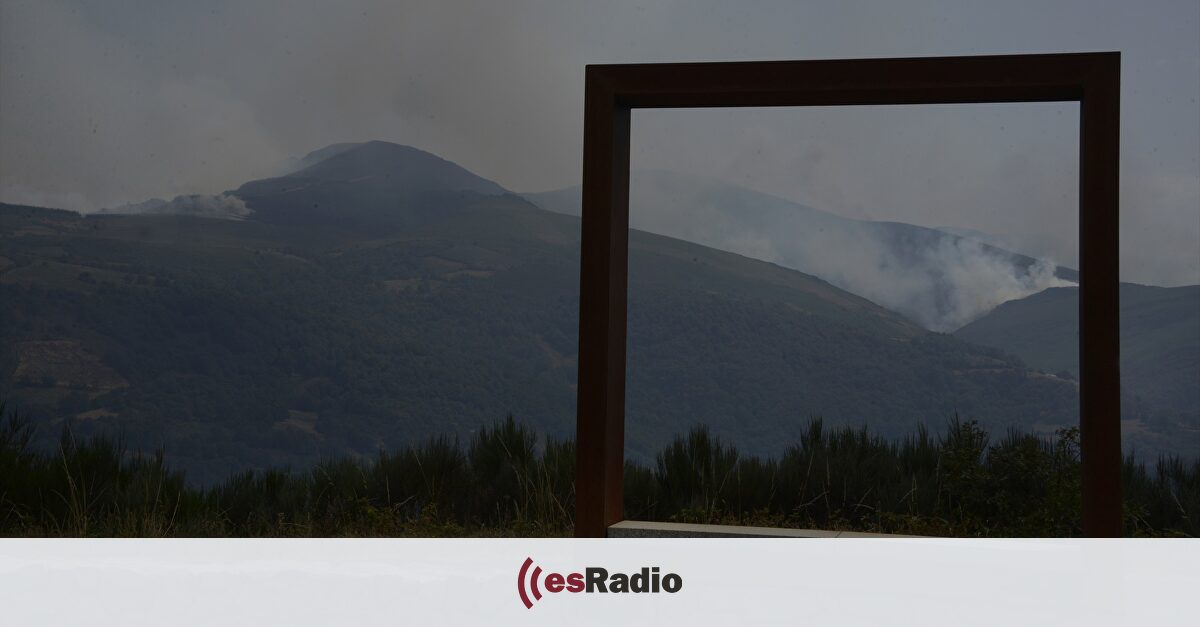 Sale de la cárcel el investigado por causar el gran incendio de Oímbra (Ourense) mientras desbrozaba