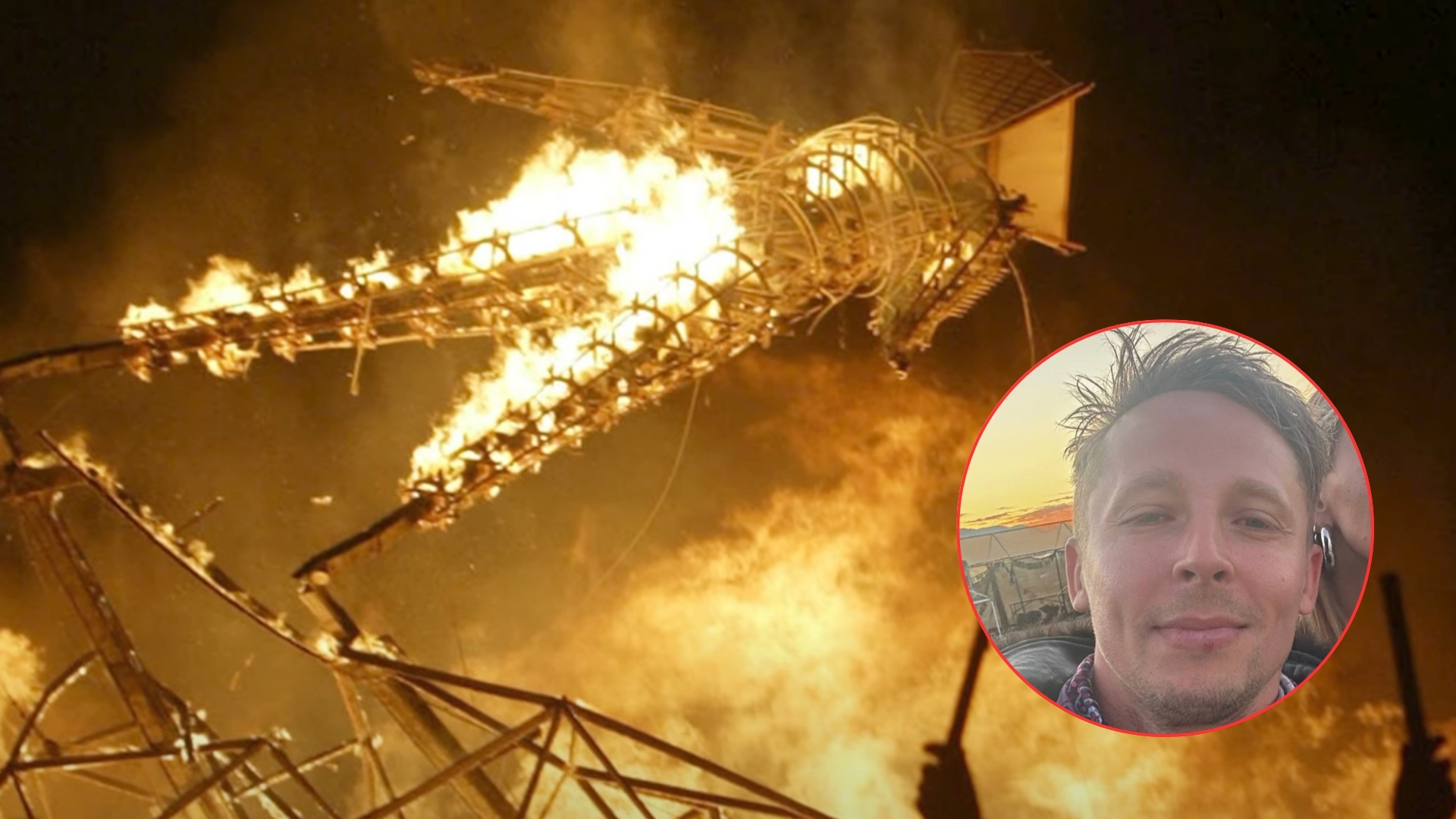Misterioso asesinato de un ruso de 37 años durante el incendio del festival Burning Man