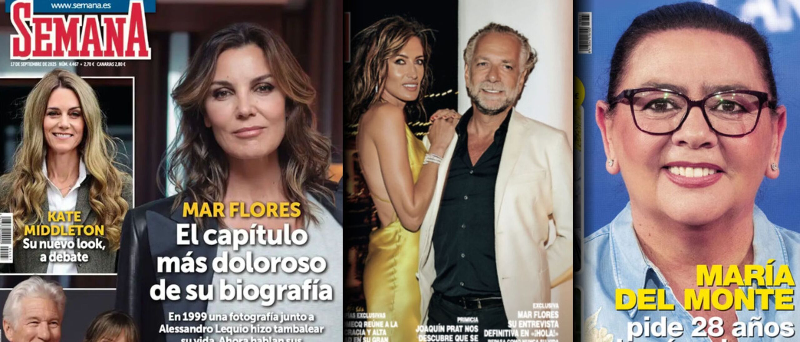 Las revistas de los miércoles se rinden a la biografía novelada de Mar Flores