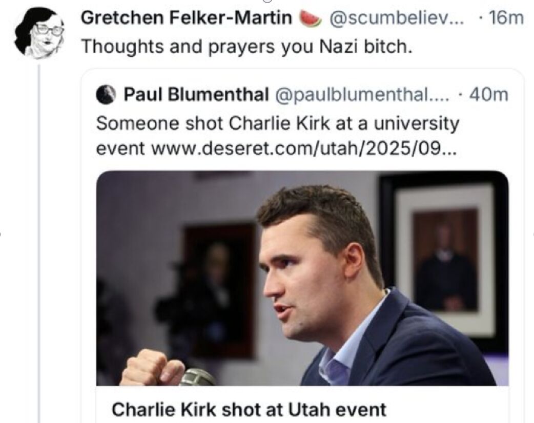 DC despide a una guionista y activista transgénero por reírse del asesinato de Charlie Kirk