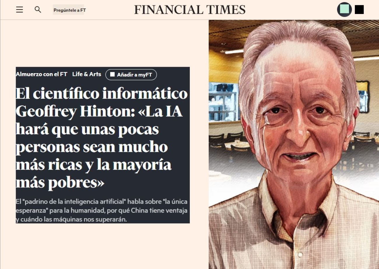 Un Premio Nobel culpa al capitalismo de los males de la IA y elogia el modelo de China