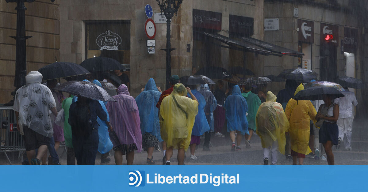 La AEMET alerta de un fin de semana de extremos: tormentas en Cataluña y 35 grados en Andalucía