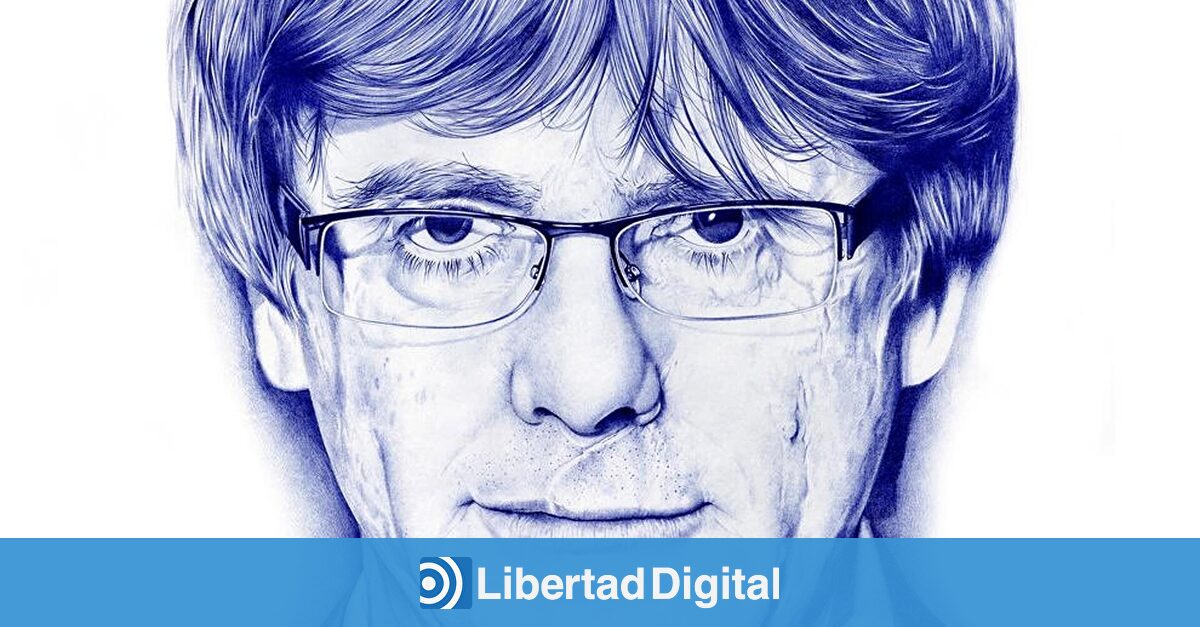 El retratista del 'Procés' no encuentra comprador para un original de Puigdemont, que vende por cuatro cifras
