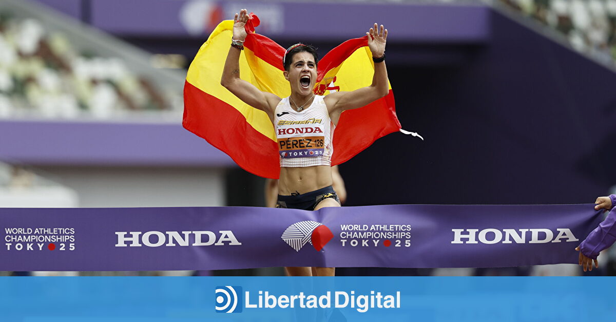 María Pérez se proclama campeona del mundo de 35 kilómetros marcha