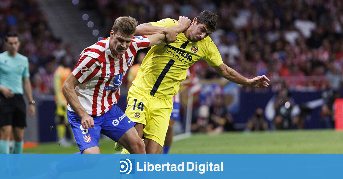 La pegada del Atlético ante el Villarreal alivia al Cholo (2-0)