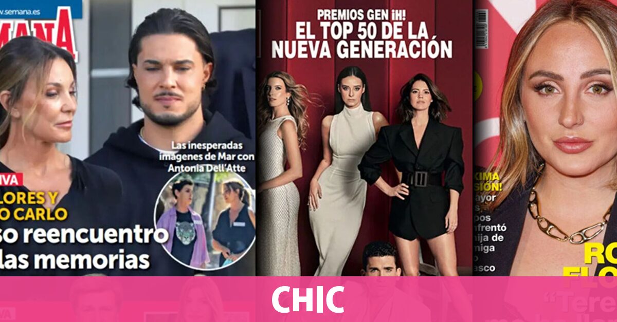 Mar Flores y su poliedro sentimental, protagonistas de las portadas de los miércoles