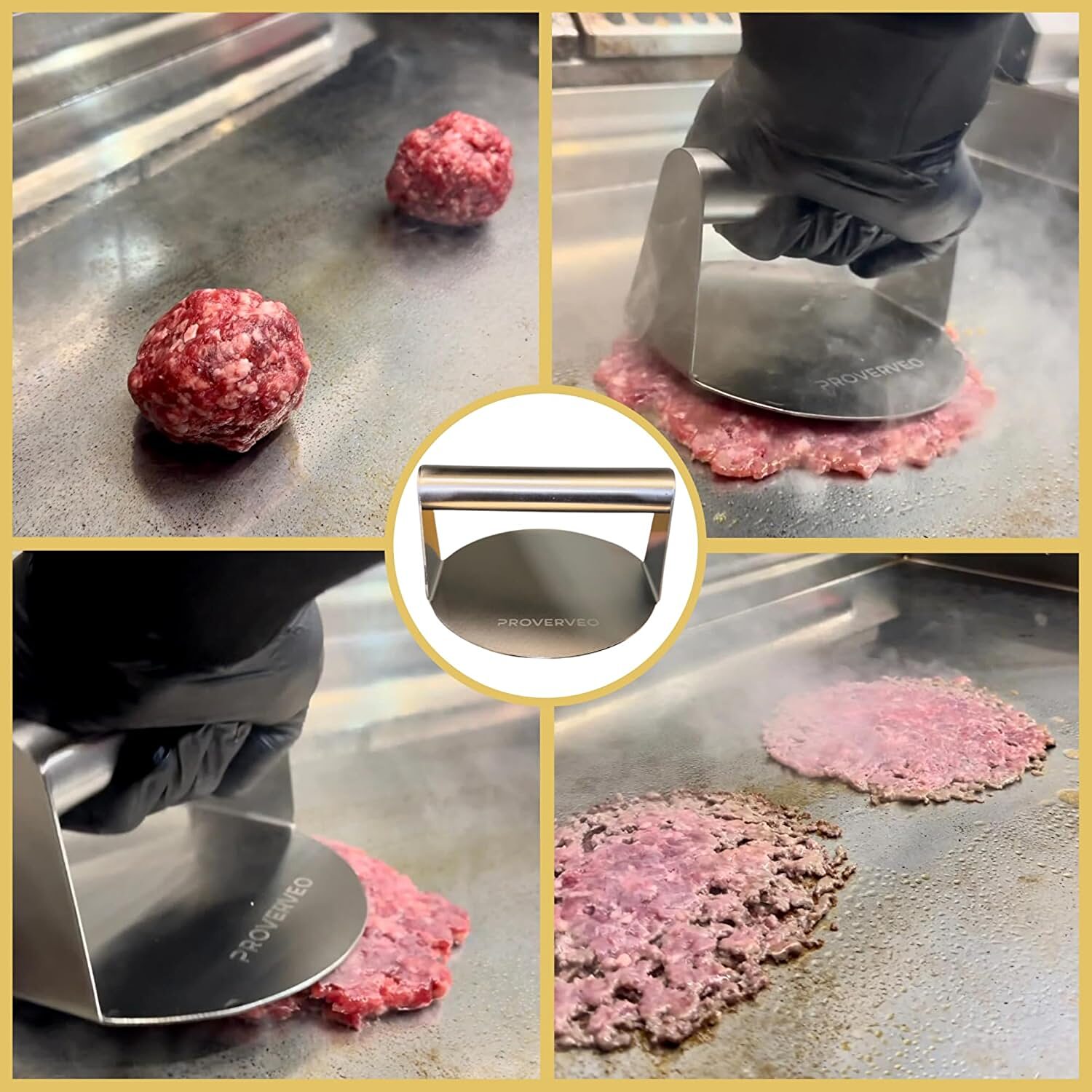 Prensas Smash Burger: El secreto para hacer hamburguesas gourmet en casa