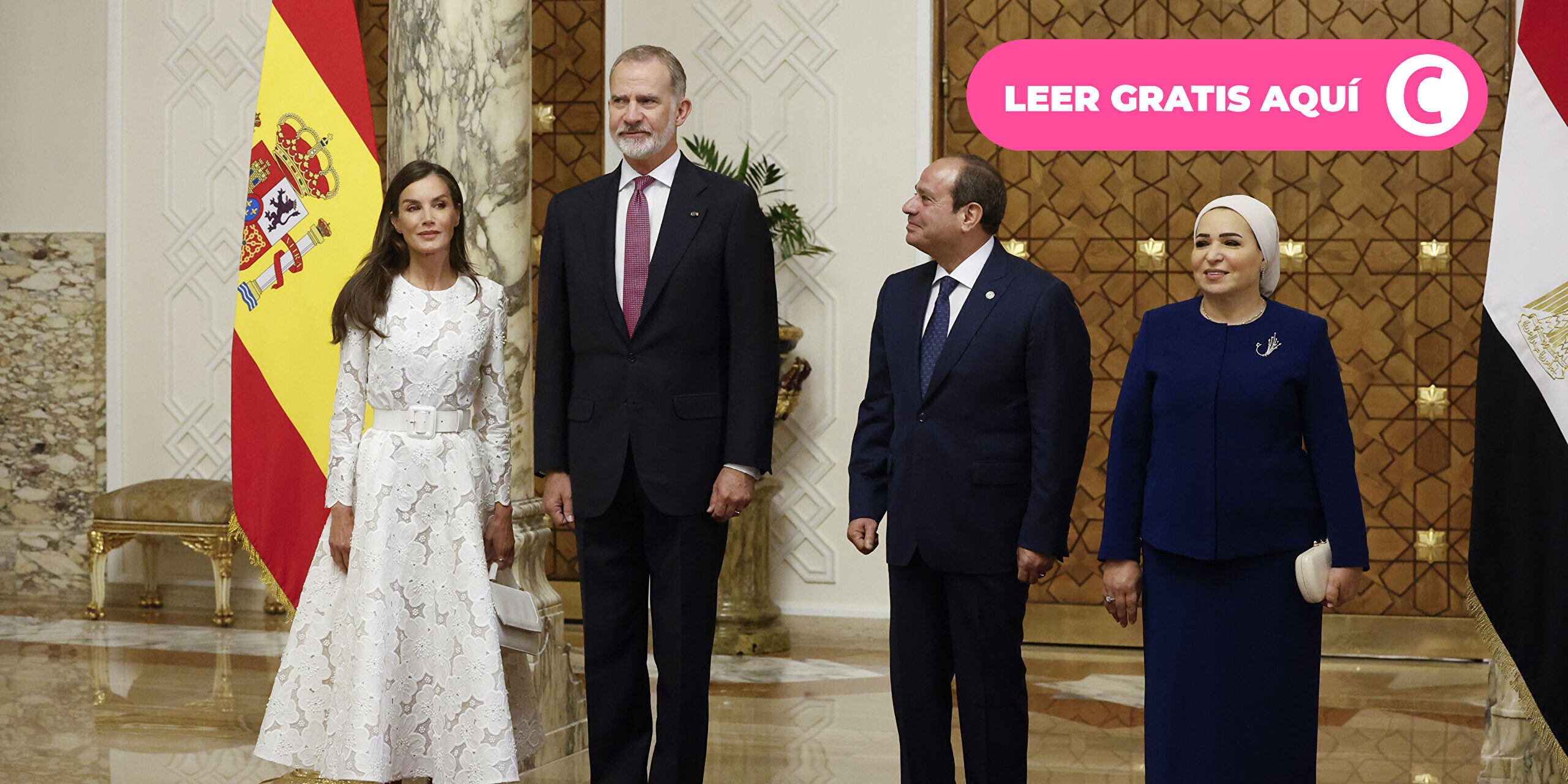 Felipe VI defiende "un Estado palestino viable" que conviva en paz con  Israel y destaca a Egipto como mediador. - Chic