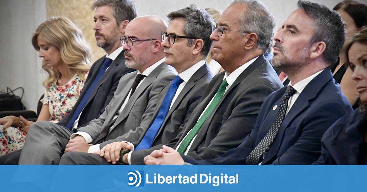 Indignación con la "presencia coactiva" de Bolaños en la apertura del año judicial del TSJM en pleno caso Begoña Gómez