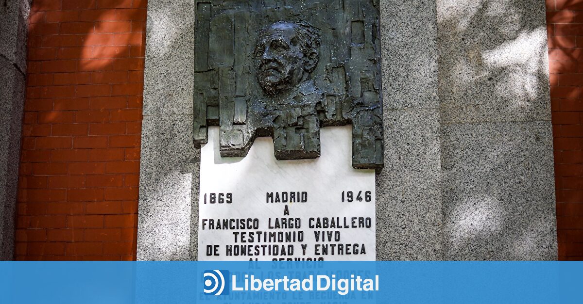 Maroto y Maestre exigen homenajear a Largo Caballero y Almeida se niega: "Se jactaba de ser el Lenin español"