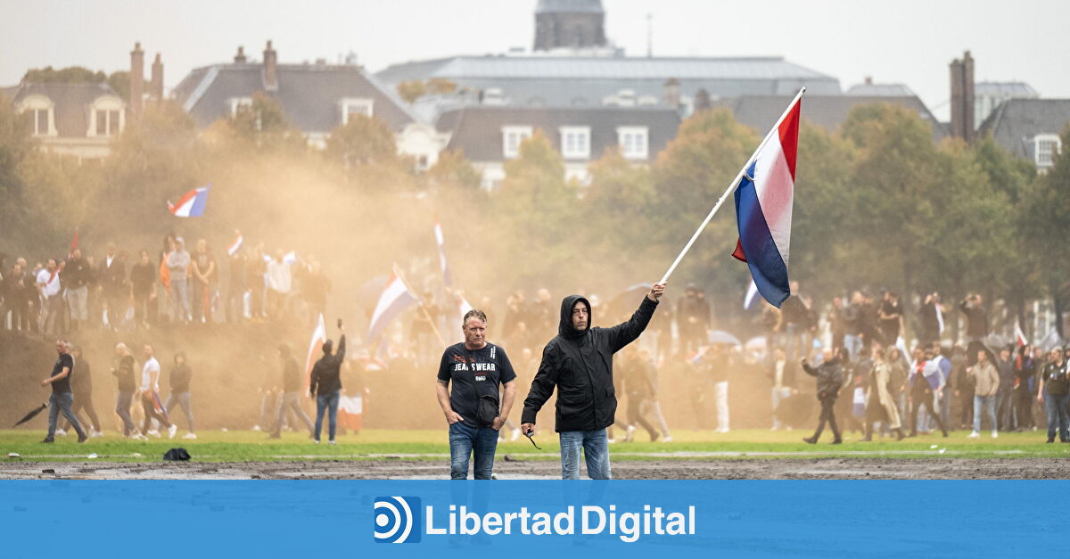 30 detenidos en una protesta antiinmigración en Países Bajos
