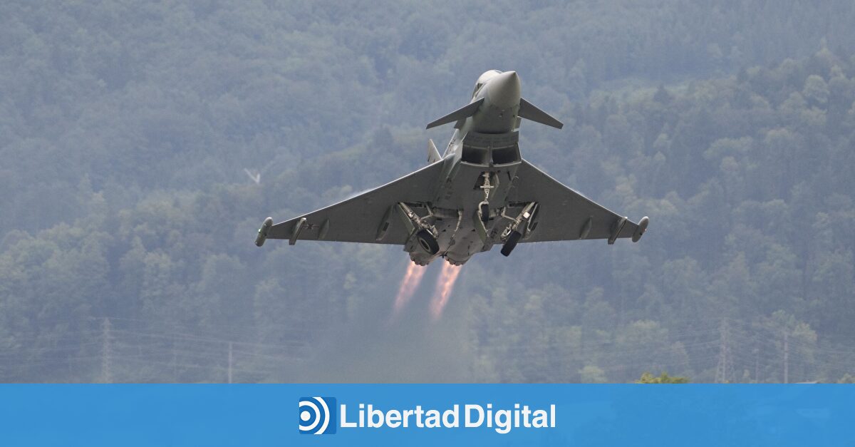 La OTAN despliega dos Eurofighters alemanes para responder a un avión ruso en el Báltico