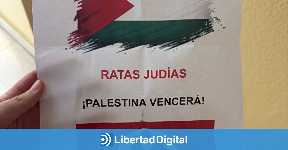 Amenazan a dos jóvenes estudiantes francesas en Madrid: "Ratas judías ¡Palestina vencerá!"