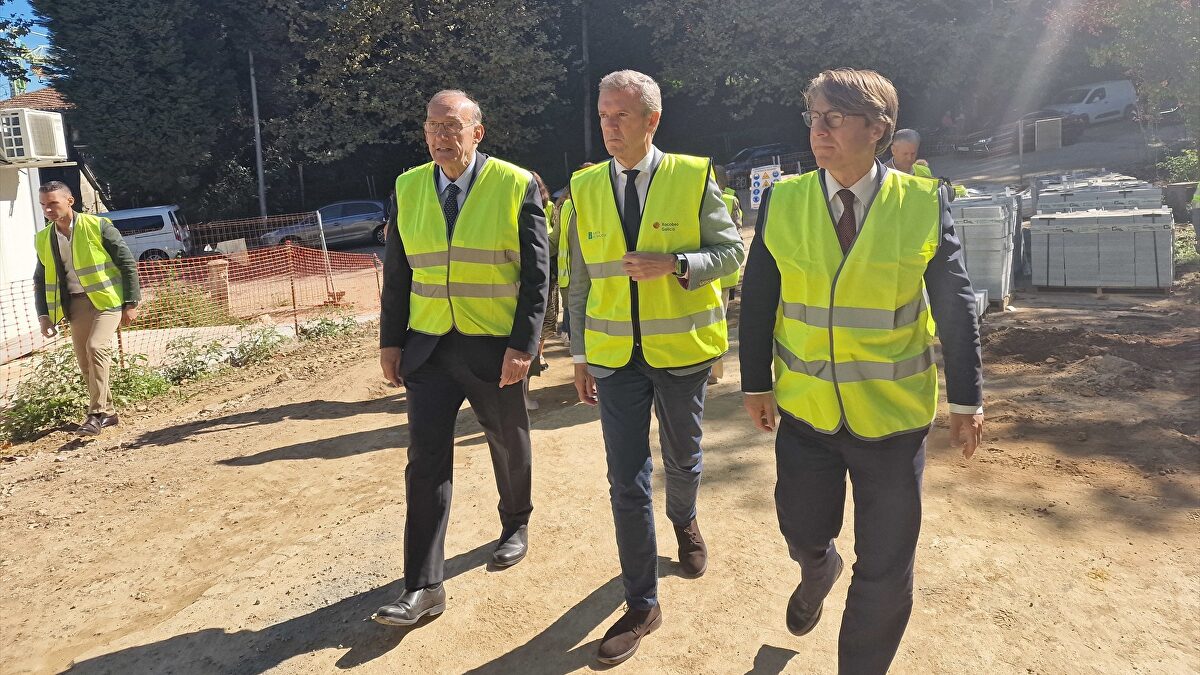 Rueda y Reigosa firman un acuerdo de cesión de dos edificios en la ETEA de Vigo para el futuro Campus del Mar