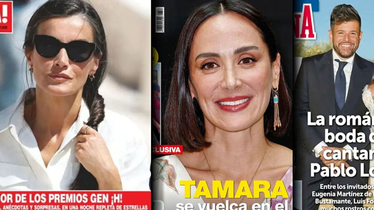 Letizia, a tope de power en la portada de 'Hola'