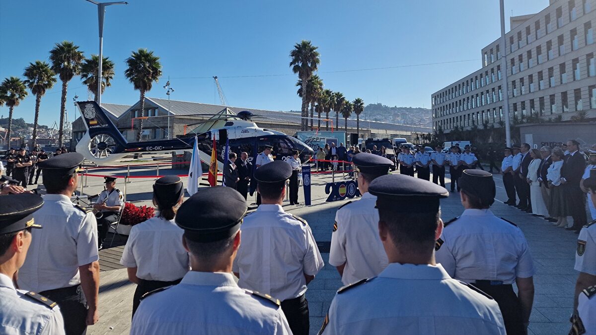 Empiezan en Vigo los actos para celebrar el Día de la Policía