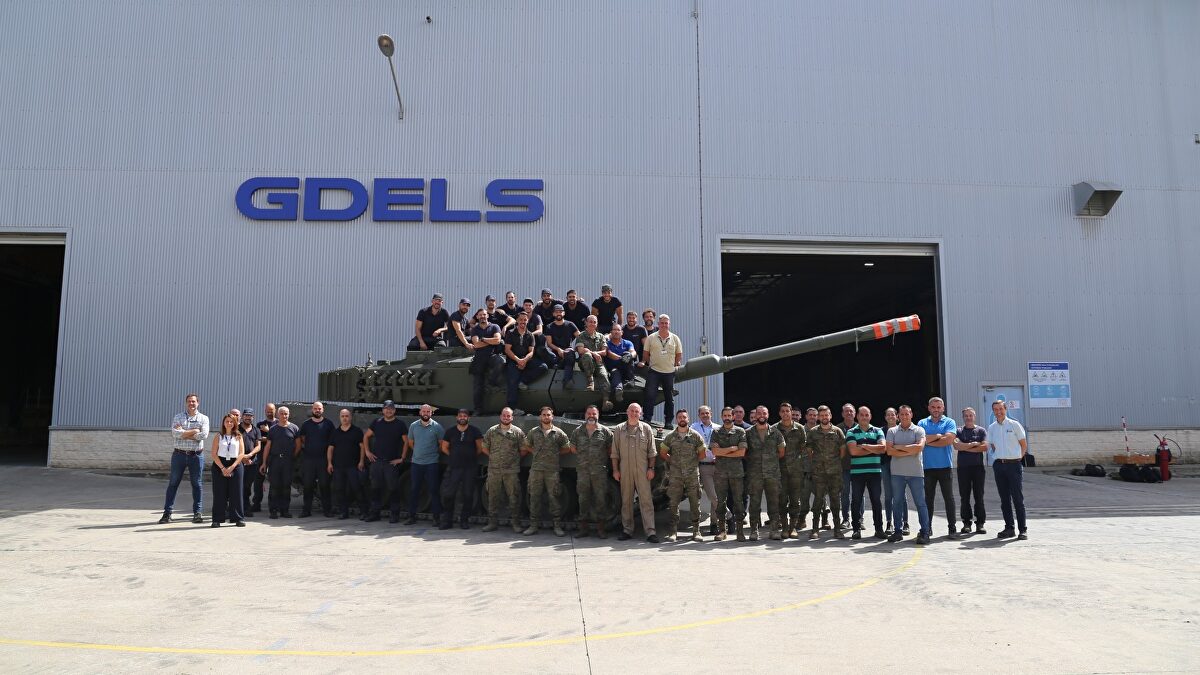 GDELS-SBS culmina con éxito su primer ciclo de mantenimiento de los carros Leopardo 2E del Ejército de Tierra