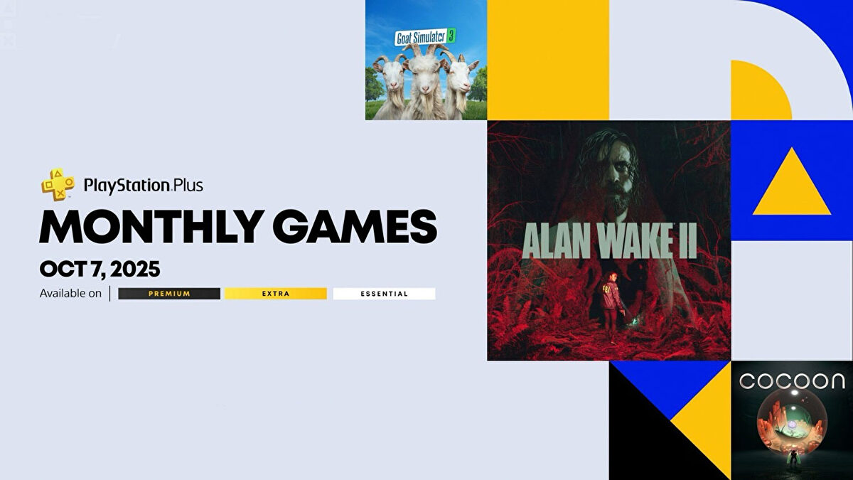 PS Plus octubre 2025: Alan Wake II, Goat Simulator 3 y Cocoon son los juegos Essential