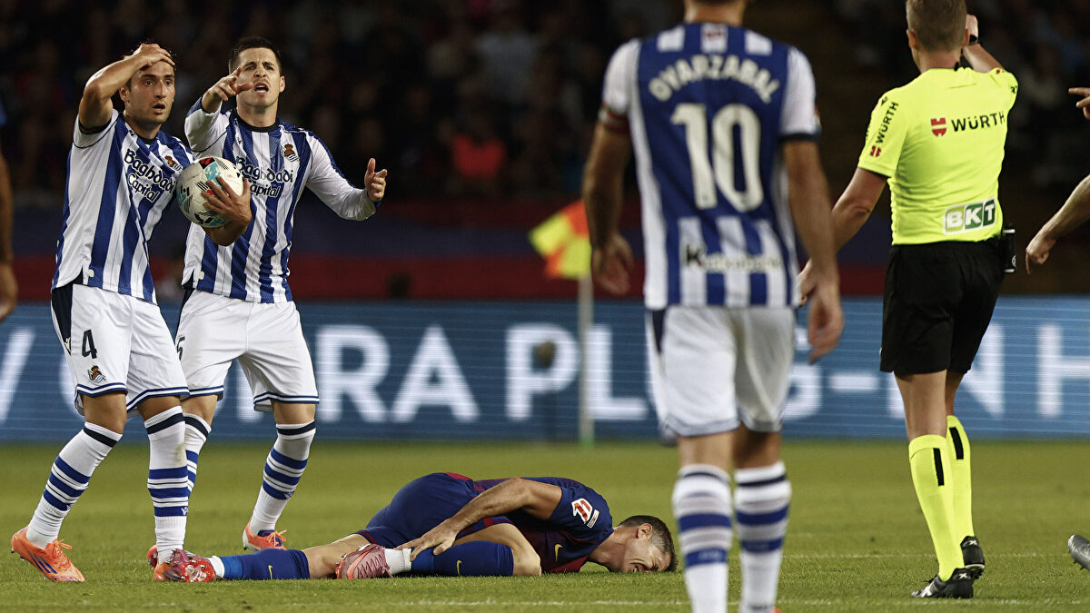 Hernández Hernández reconoce su error en el córner que provocó el empate del Barcelona