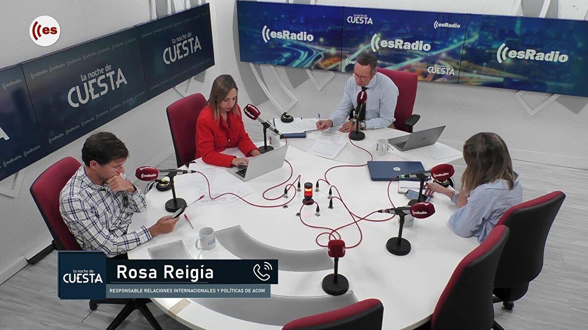 Rosa Reigía de ACOM: "Los vínculos de la flotilla con organizaciones terroristas como Hamás ya son innegables"