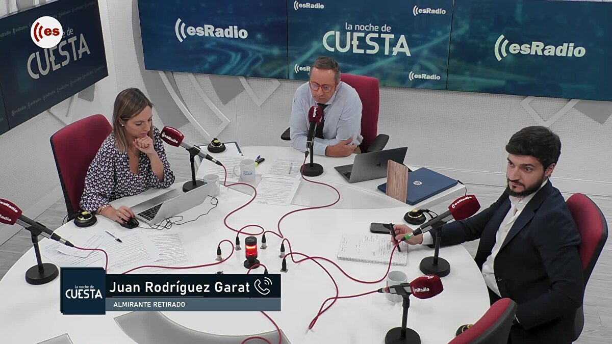 Juan Rodríguez Garat, almirante retirado: "El bloqueo de Israel es legal y solo la ignorancia puede cuestionarlo"