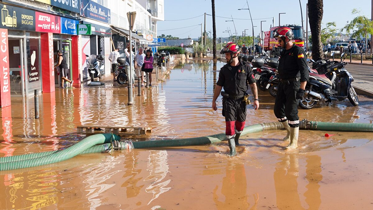 Ibiza pide al Gobierno de Sánchez la declaración de zona catastrófica tras las lluvias torrenciales