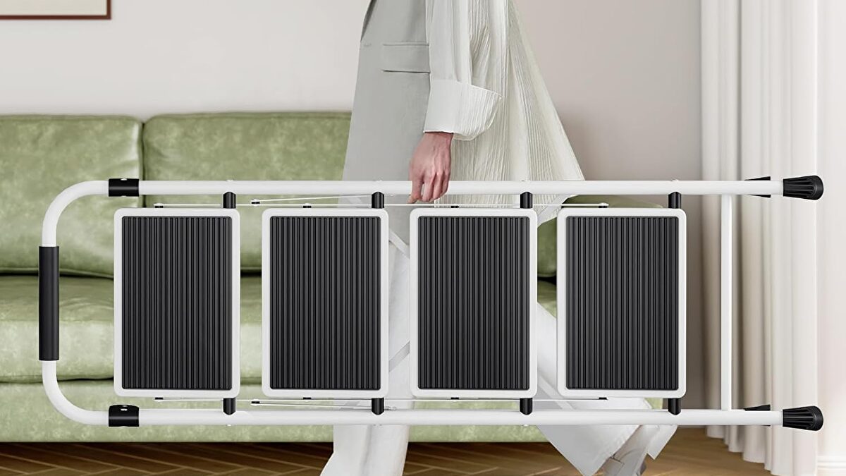 Las mejores escaleras para uso doméstico: listas para bricolaje, limpieza o decoración