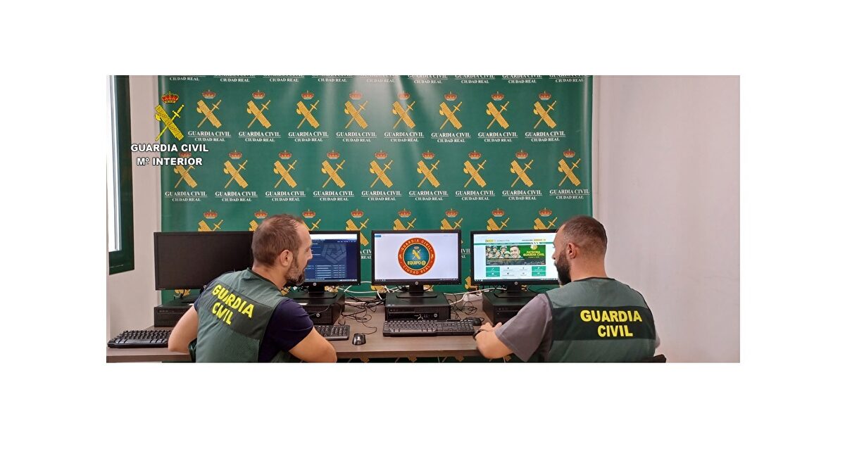 La Guardia Civil desmantela una red que estafó 1,2 millones de euros sólo en Ciudad Real