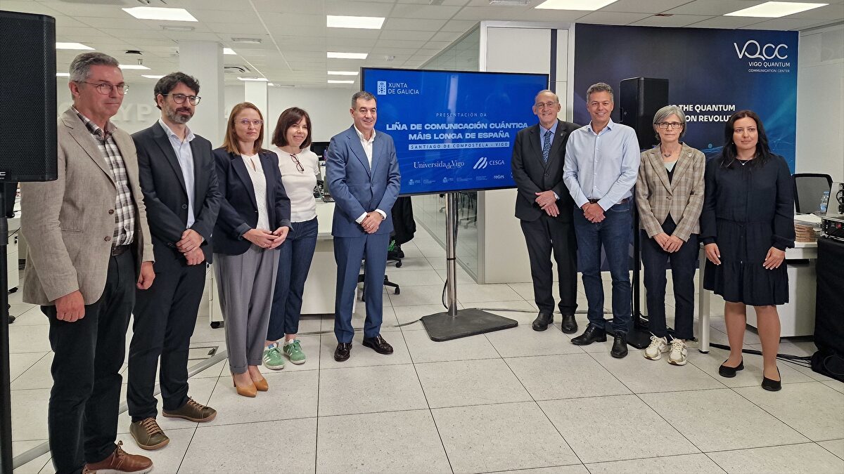 Galicia logra un "hito histórico" al poner en marcha la línea de comunicación cuántica más larga de España