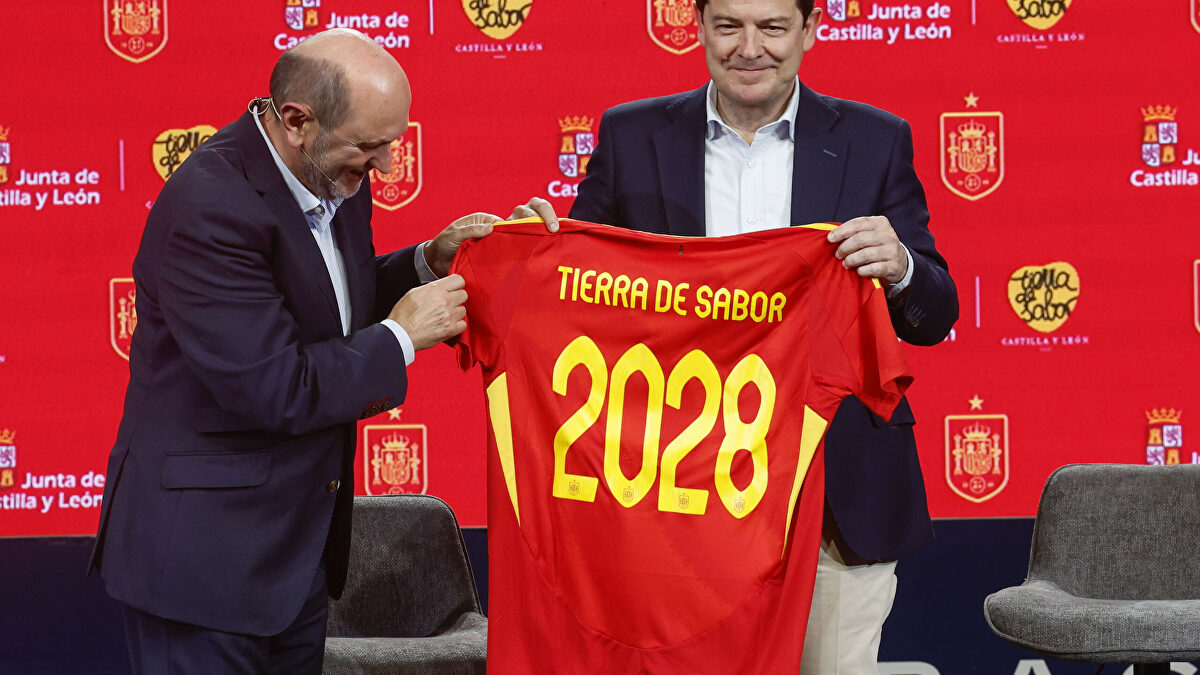 Mañueco subraya que el acuerdo con la RFEF reforzará la proyección nacional e internacional de Castilla y León