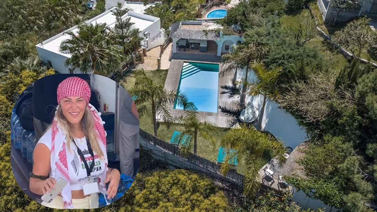 La exclusiva villa a 750 euros la noche que  Barbie Gaza  alquila en Granada