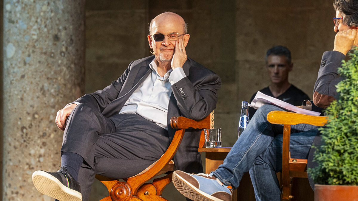 Salman Rushdie en la Alhambra, el suspiro del moro