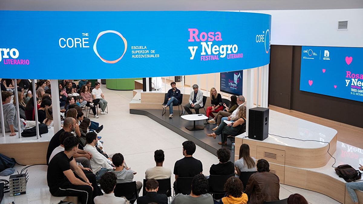 The Core colabora en el II Festival Literario Rosa y Negro reforzando su apuesta por la escritura yel talento