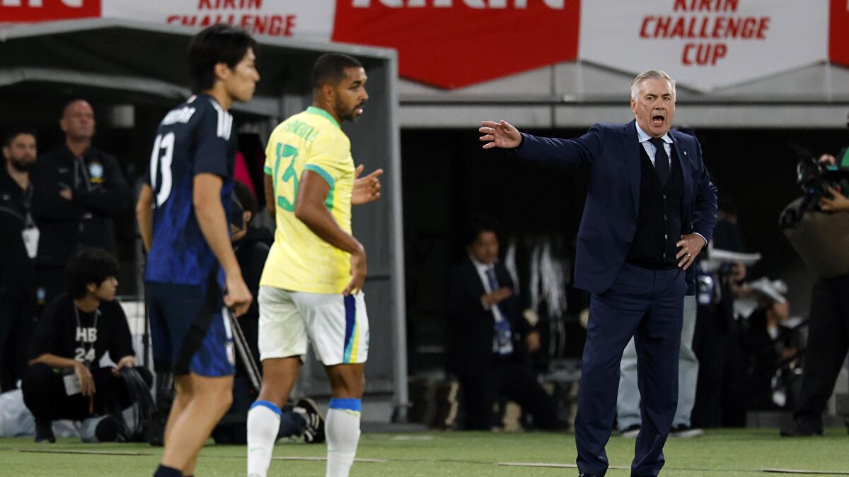 Ancelotti comienza a lamerse las heridas con Brasil