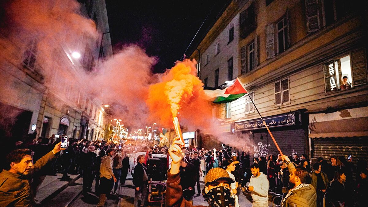 Miedo por el Italia-Israel: francotiradores, drones y militares en alerta máxima