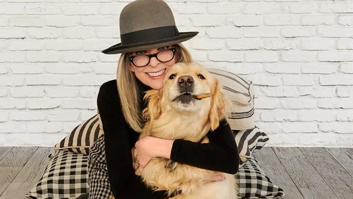 La millonaria herencia que Diane Keaton lega a su perra: "Reggie era su mundo"
