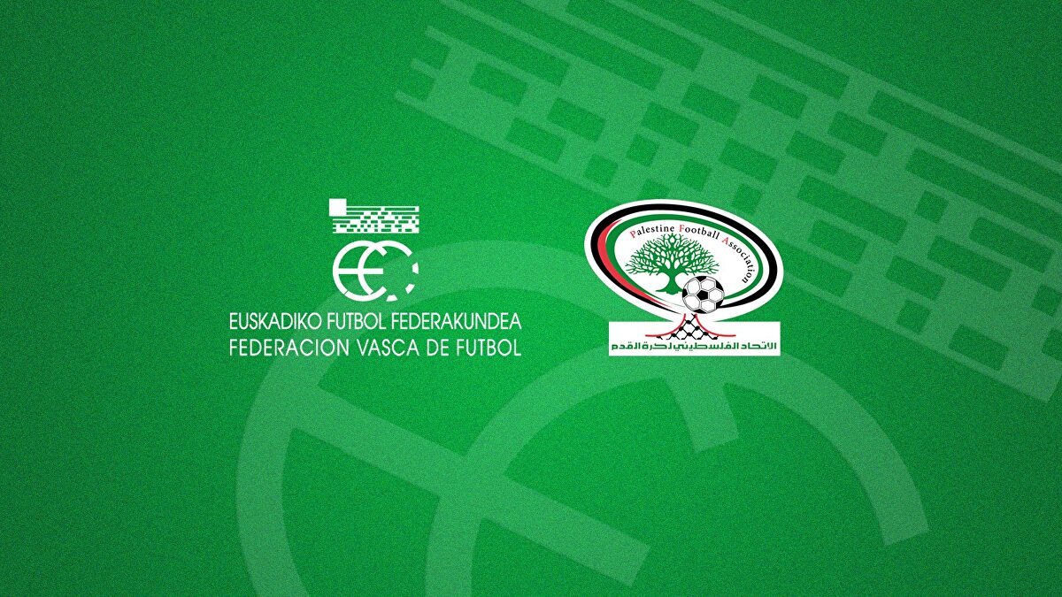 La selección vasca se enfrentará a Palestina y donará lo recaudado a una ONG en Gaza