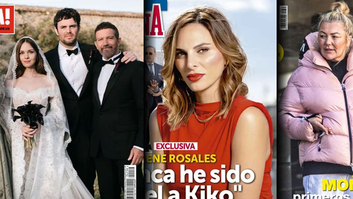 La boda gótica de la hija de Antonio Banderas eclipsa a Isabel Preysler en su gran semana