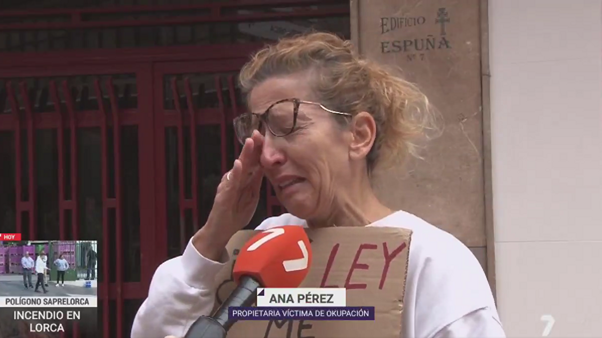 Las lágrimas de Ana: declaran  vulnerable  a su inquiokupa horas antes del desahucio