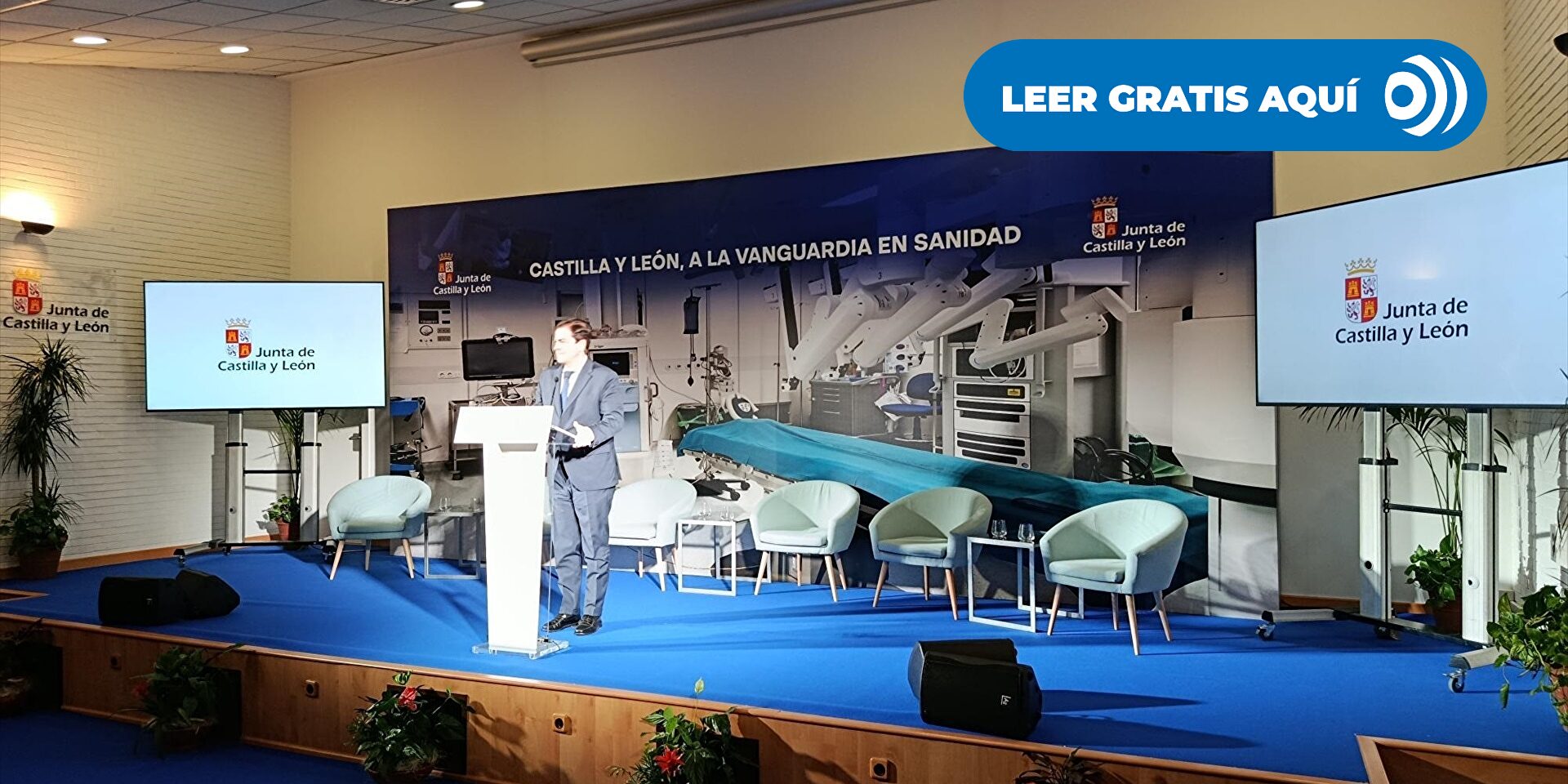 La cirugía robótica revoluciona la salud en Castilla y León, según Alfonso Fernández Mañueco.