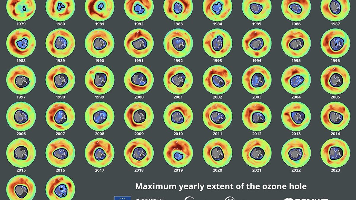 El agujero de la capa de ozono registra en 2025 su quinto menor tamaño desde 1992