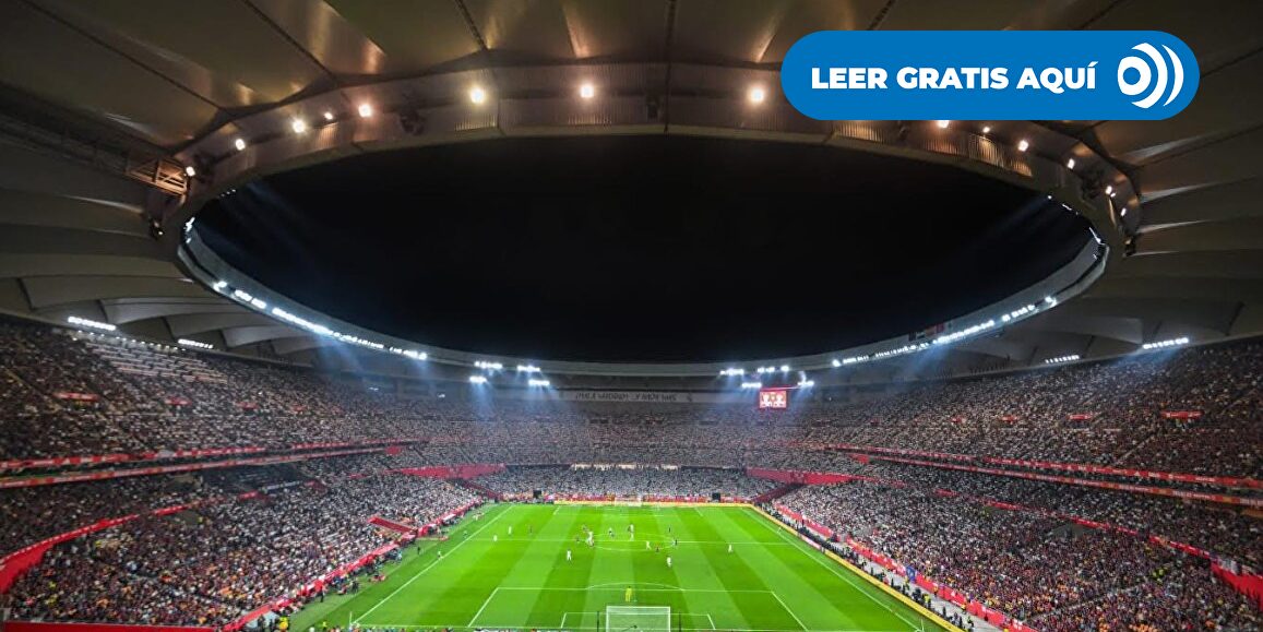 El estadio La Cartuja, motor económico de Sevilla