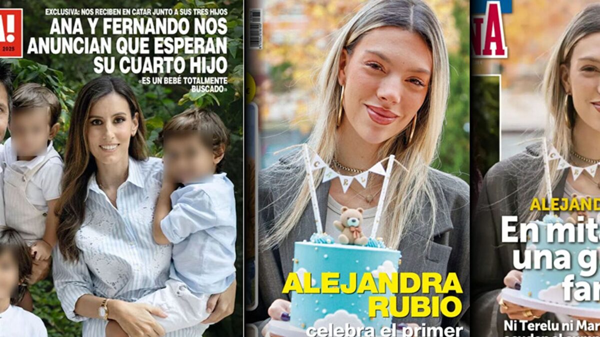 El amor está en el aire: Fernando Alonso, padre, Blanca Romero con Quique Sánchez Flores y Gloria K. y su nueva ilusión