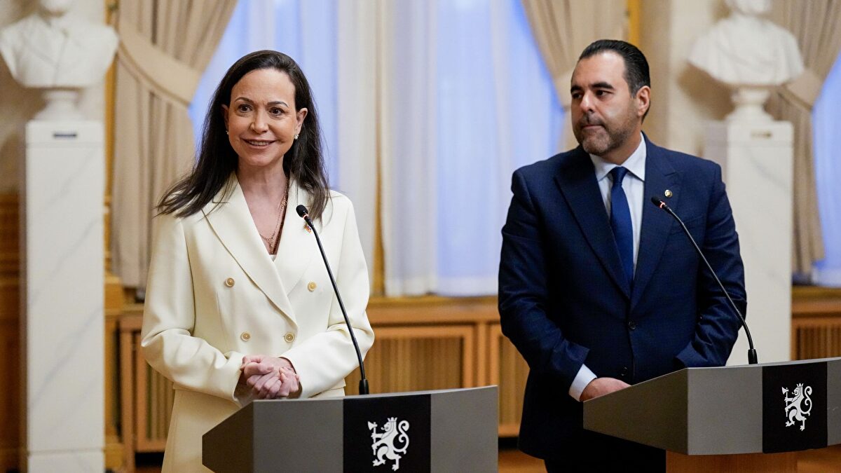Rueda de prensa de María Corina Machado desde Oslo, en directo