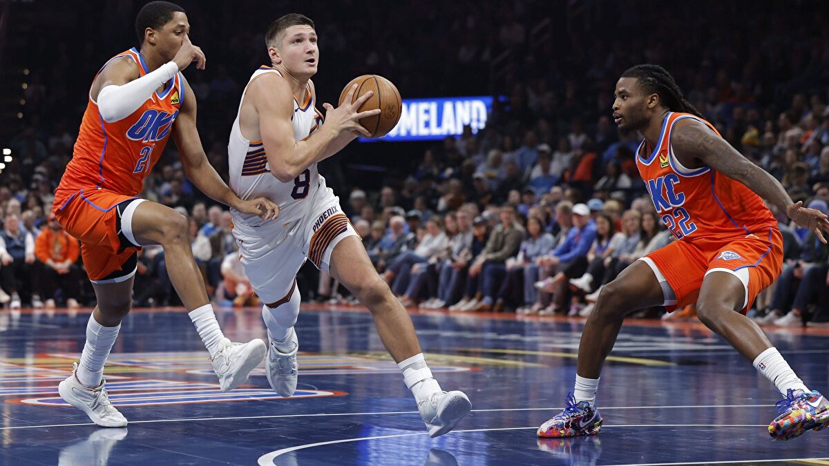 Otra vez Grayson Allen: su violento empujón a Holmgren desata una trifulca en la NBA