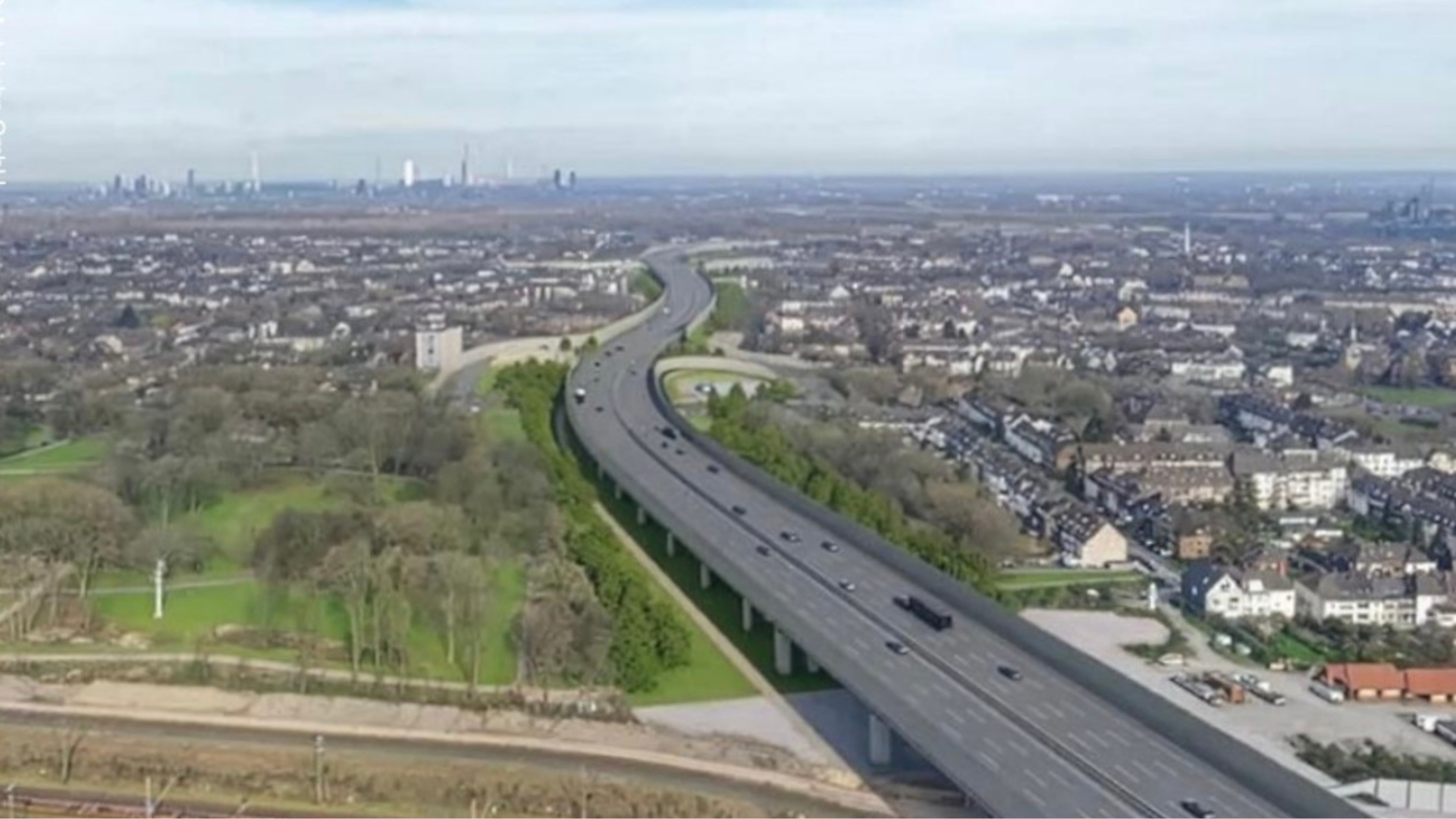 Hochtief JV (ACS) gana un contrato de 450 millones para ampliar y renovar una de las principales autopistas en Alemania