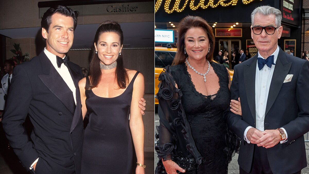 La tierna historia de amor de Pierce Brosnan y Keely Shaye Smith, blanco de las burlas tras 25 años de casados